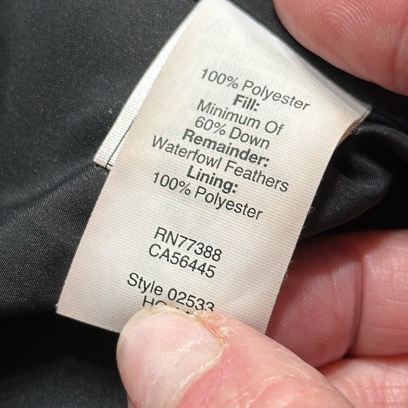 J Crew #02533 Quilted Puffer Vest Gray Herringbone Printed Pattern Womens XSmall - Picture 4 of 7